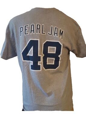 Yankee Pearl Jam shirt New York ny baseball rare unique sold out NEW XL vedder